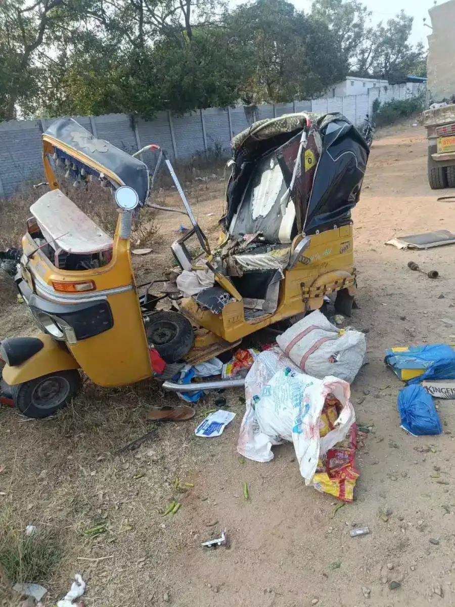Three of family killed in road accident in Bhongir - 3