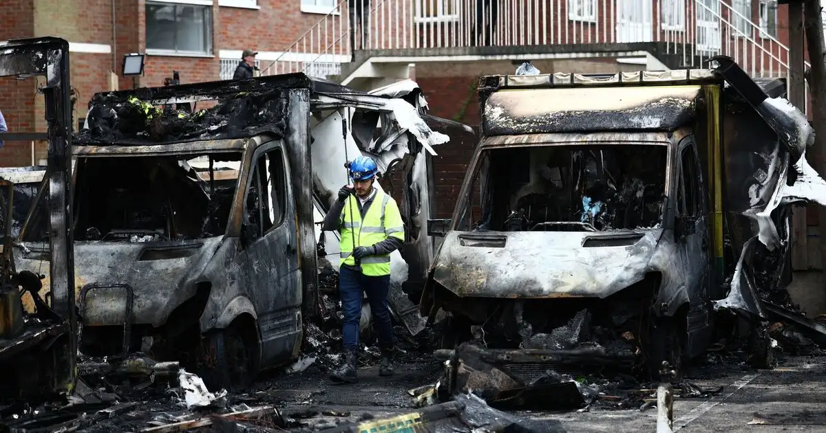 Counter terror police probe another Golders Green arson attack as memorial wall to protesters killed in Iran is targeted overnight - 3