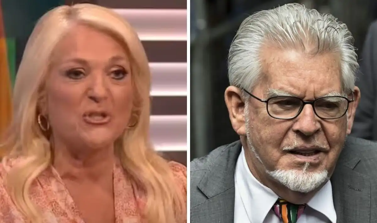 Vanessa Feltz exposes chilling thing Rolf Harris did to her on live TV - 2