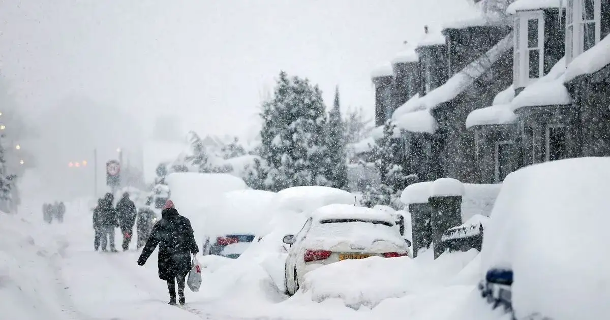 UK Weather Alert: Met Office Issues 19-Hour Snow Warning for 5 Regions as Temperatures Plummet - 2