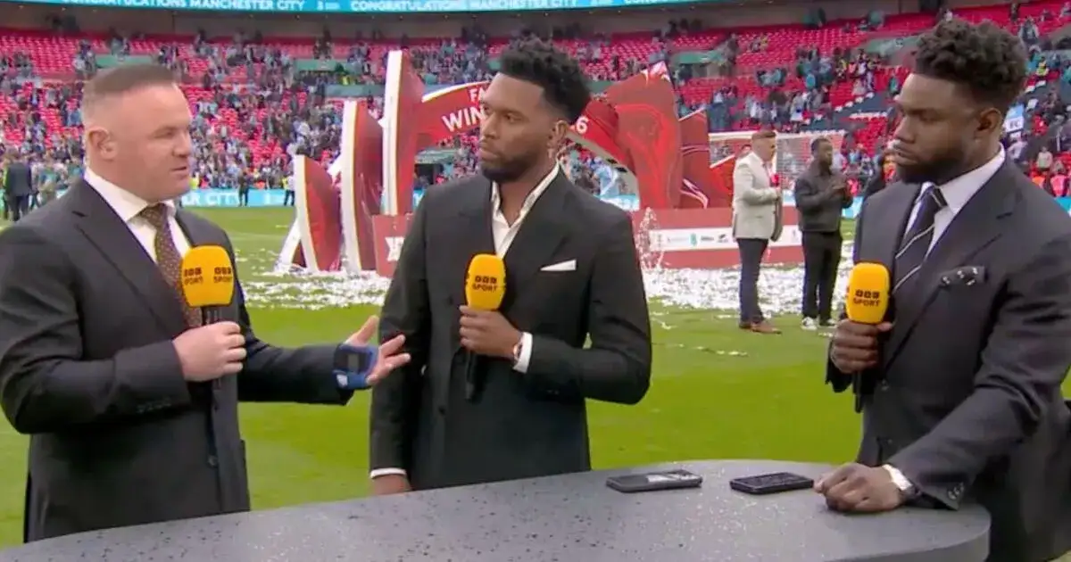 Man City stars side with Wayne Rooney after Micah Richards disagreement on BBC - 1