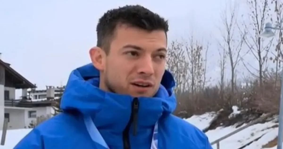 Team GB star breaks down in Winter Olympics retirement interview as Matt Weston supports - 3