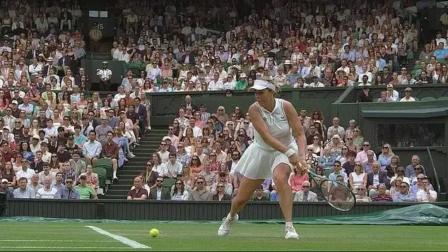 VAR comes to Wimbledon! Video technology arrives in SW19 one year after officiating blunder which saw tennis star claim her match was 'STOLEN' from her - 3