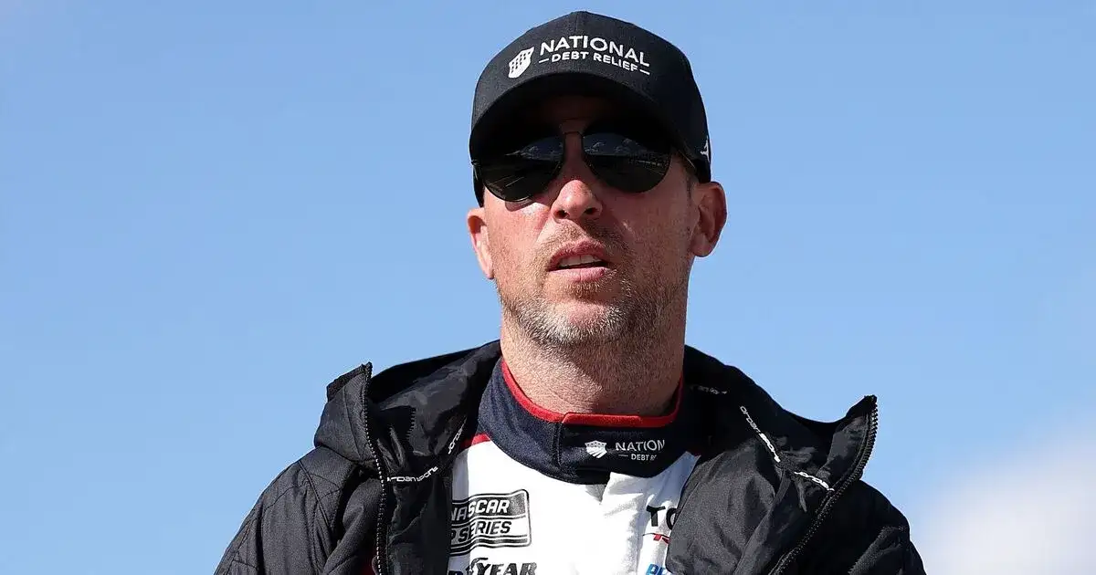 Kyle Busch sends Hamlin chilling threat, NASCAR wife is 'America's Most Beautiful' &amp; 1st black female wrecked - 4