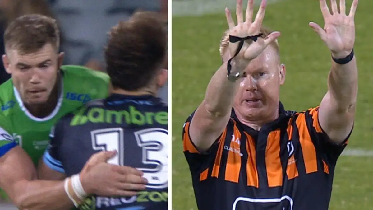 Young faces ban for high tackle - 1