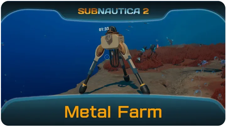 How to make a metal farm in Subnautica 2 - 4