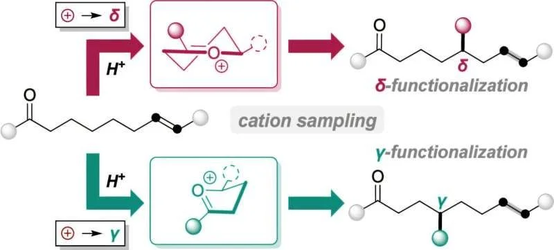 Migrating charges unlock hard-to-reach C-H bond edits in organic molecules - 1