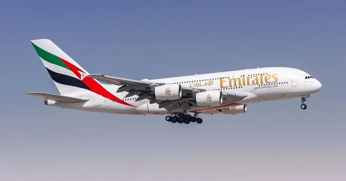 Euronews journalist reports Emirates flight to Dubai held at Heathrow during UAE air strikes - 1