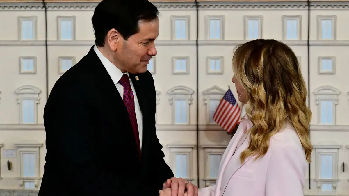 Nato refusing US permission to use bases is ‘a problem’, says Rubio after Meloni meeting – Europe live - 1