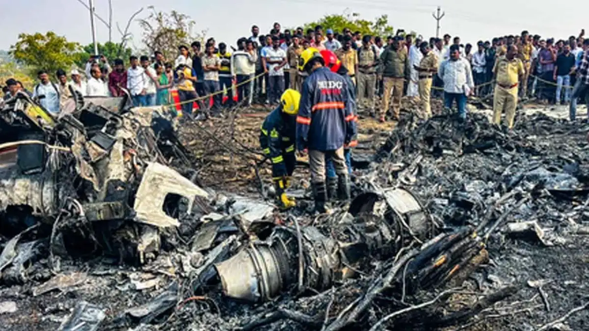 Baramati plane crash: AAIB seeks specialised support to retrieve data from cockpit voice recorder - 1