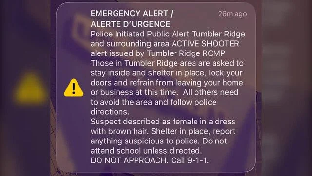 Tumbler Ridge on high alert after high school shooting with multiple victims; Active shooter threat identified, say RCMP - 3