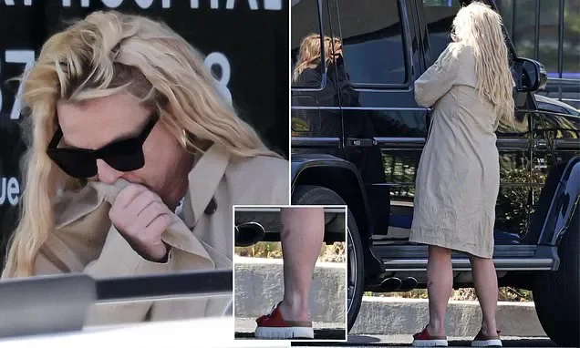 Britney Spears spotted with bruised legs as she breaks cover after wild night out at restaurant and liquor store - 3