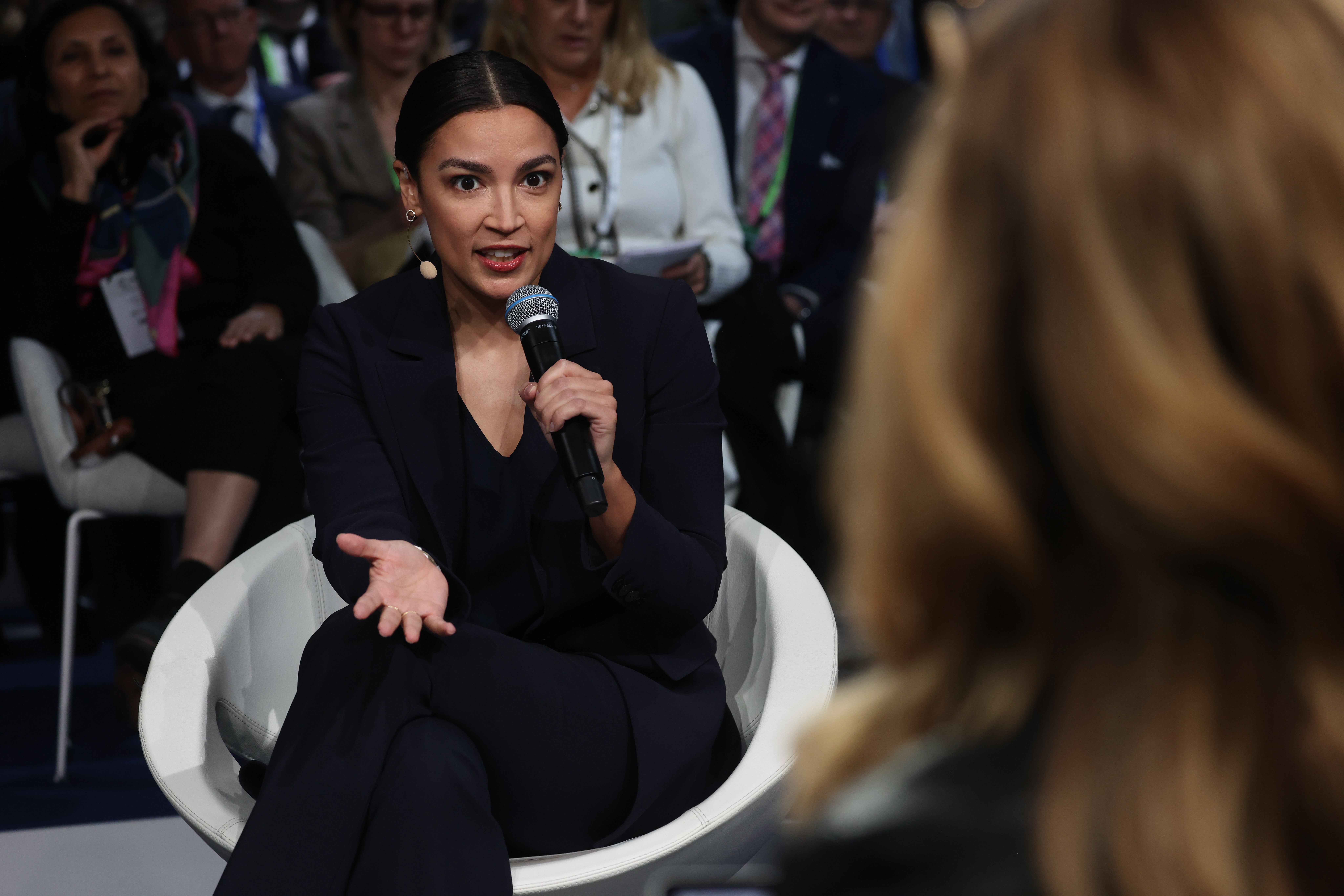 AOC Tests Foreign-Policy Chops at Munich Conference... - 1