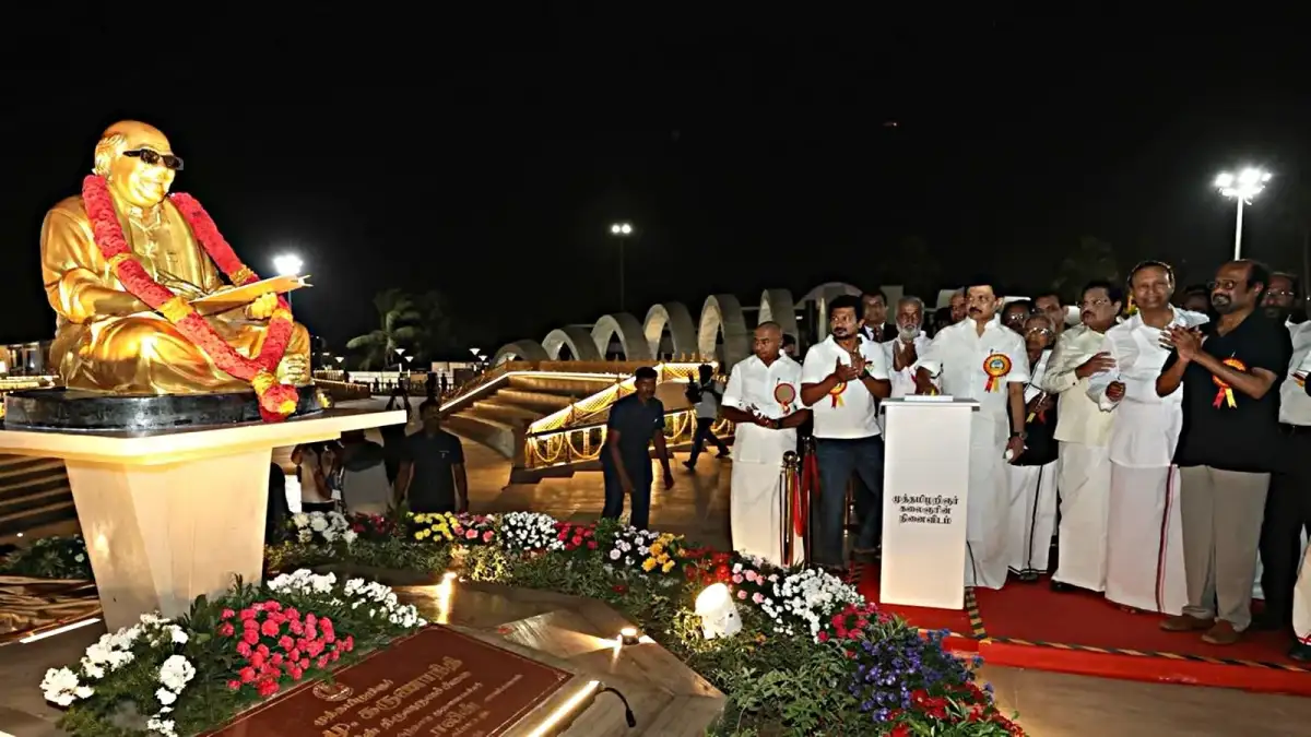 CM inaugurates memorial hall of language martyr Keelapalur Chinnasamy - 3