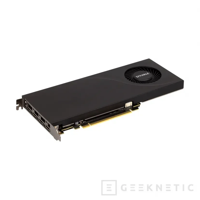 Sparkle launches Arc Pro B50 blower single-slot GPU with DisplayPort 2.1 and 72W TBP - 1