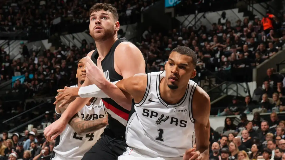 West playoff takeaways: Blazers rally past Spurs without Wemby - 1