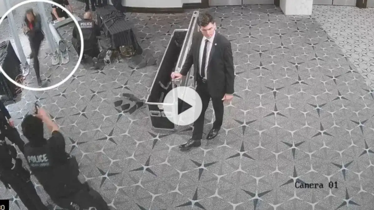 New footage shows alleged would-be Trump assassin storming security checkpoint - 2