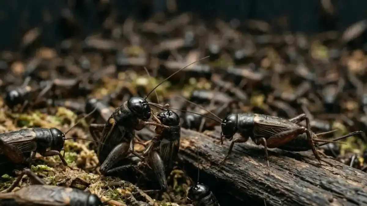 370 billion crickets are farmed for food every year. Scientists have discovered they may feel pain - 1