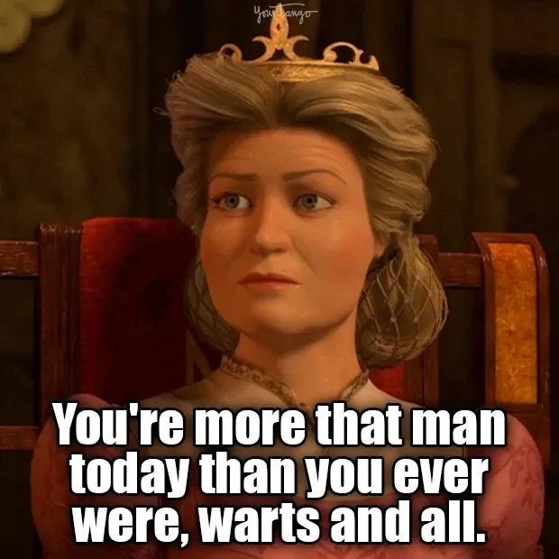 "Shrek" came out 25 years ago today, so comment your *favorite* quote from any of the movies 👀 - 2