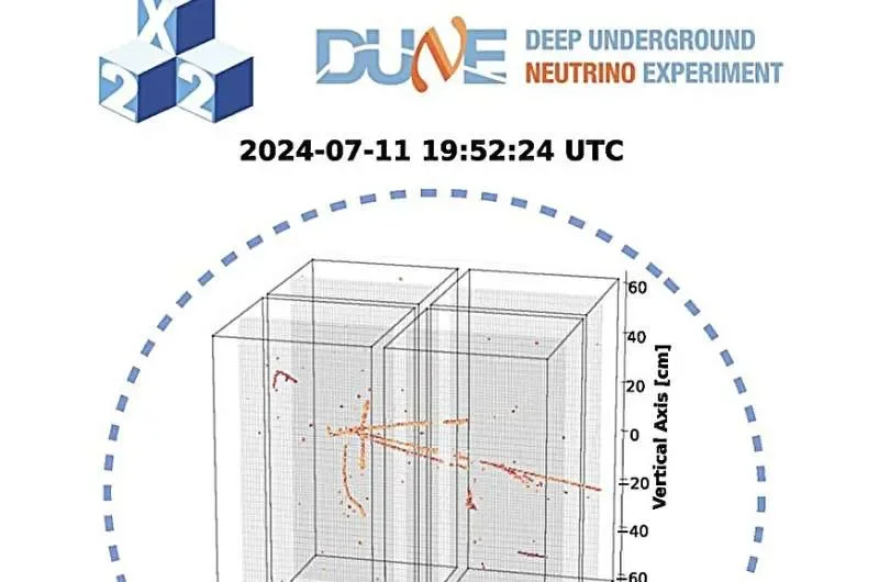 Neutrinos caught on camera: Testing the first prototype of a new elementary particle detector - 2