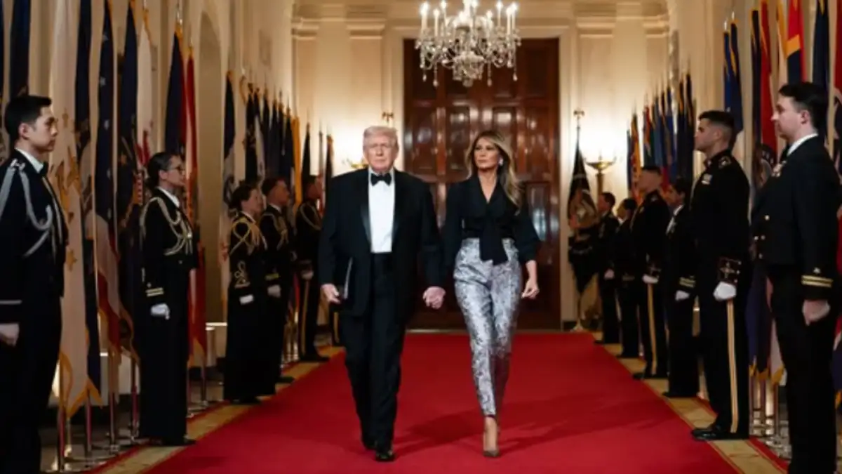 Did Melania And Tiffany Trump Break Protocol? Departure From Royal Dress Code At Banquet Raises Eyebrow - 3