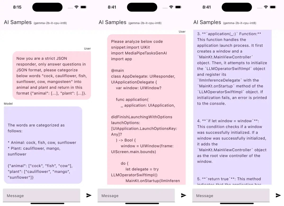 MediaPipe LLM Inference Android Example - GitHub - 4