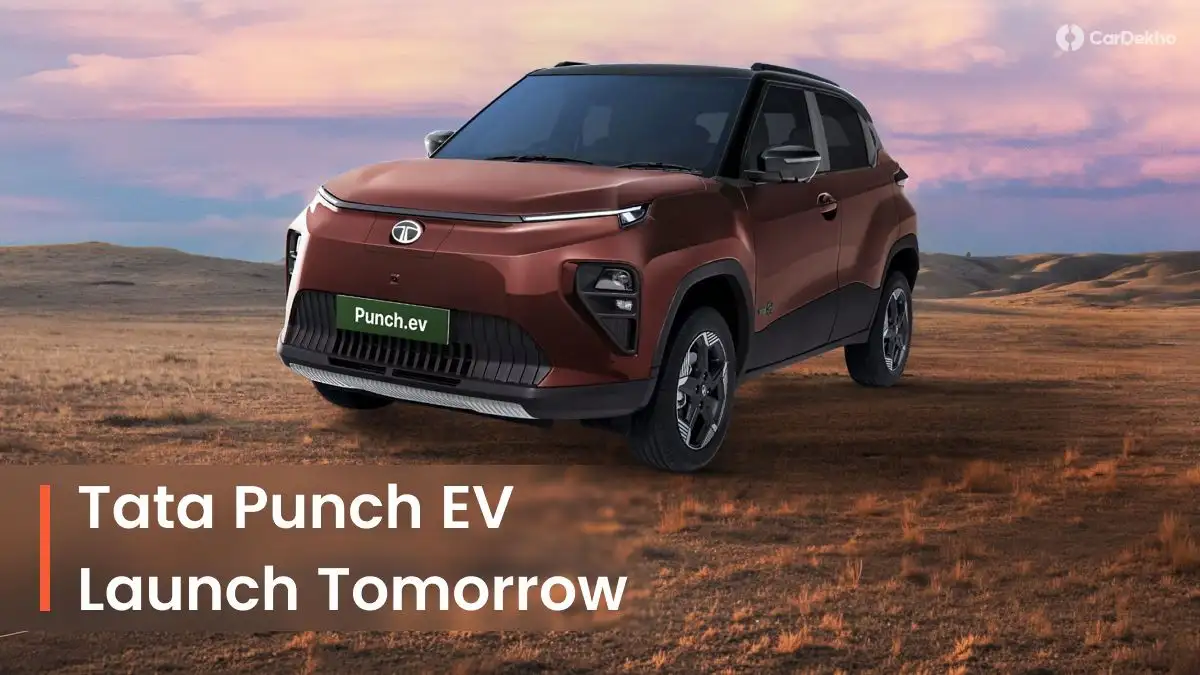 Tata Punch EV facelift launching tomorrow - Expected price, changes and new features - 2