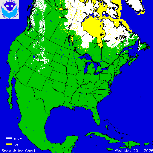 Satellite Pictures Show Snow And Ice Across North America - 3