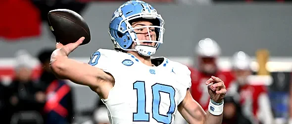 How fast is Drake Maye? 40 time, fastest speed, and more to know about Patriots QB's quickness - 1