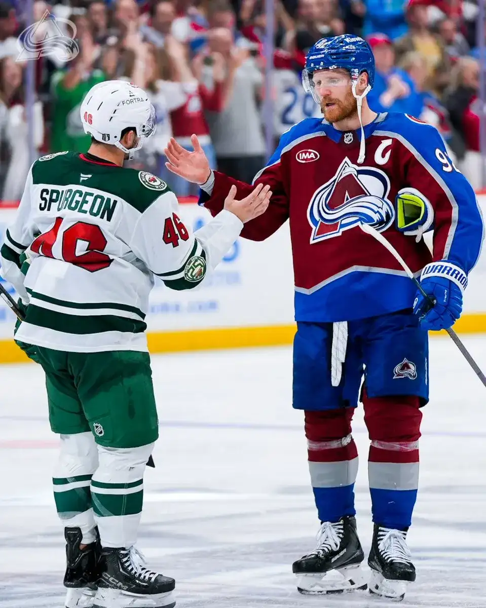 Avs storm back from down 3-0, make West finals - 1