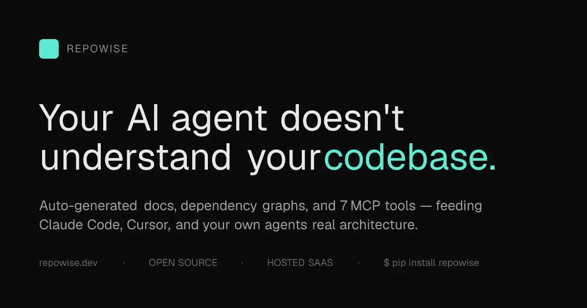 How to Build Repository-Level Code Intelligence with Repowise Using Graph Analysis ... - 2