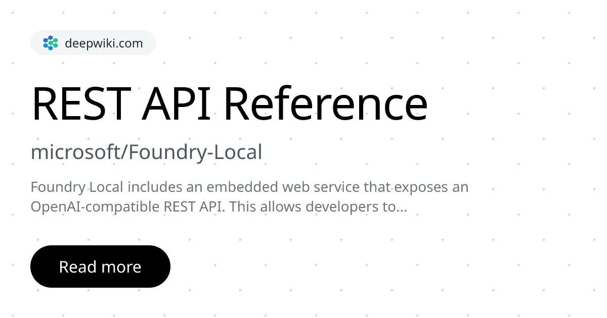 Foundry REST API - a tool/library for developers to create external integrations [system agnostic] - 2