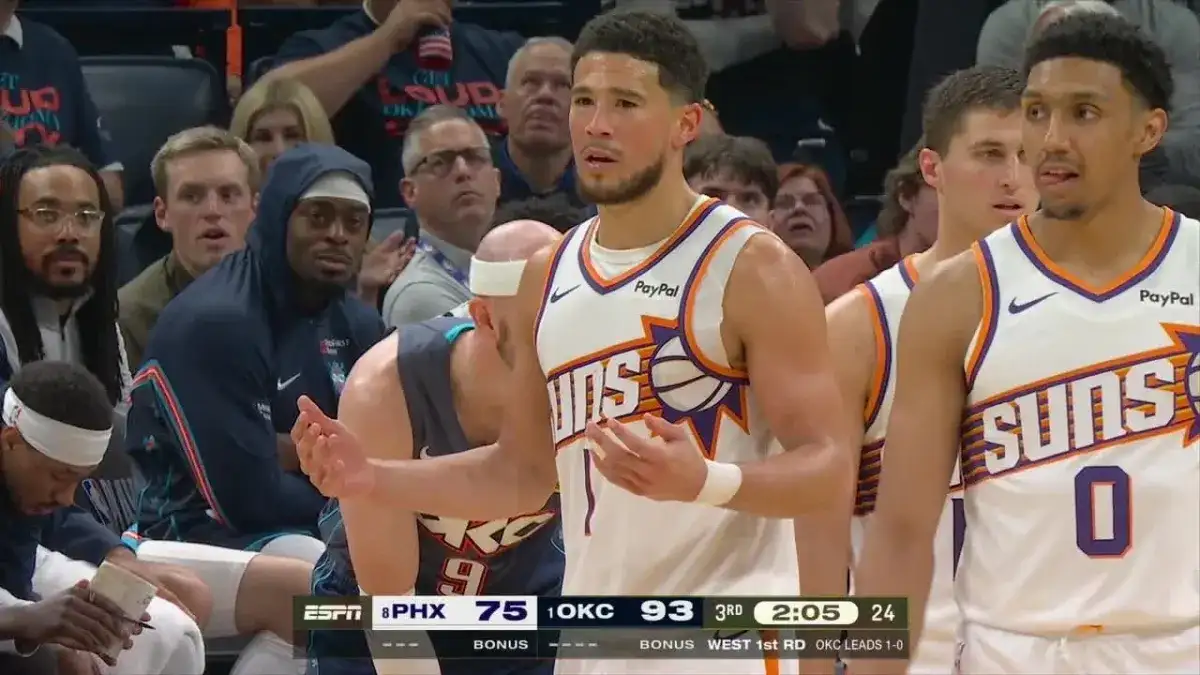 Devin Booker calls out NBA official James Williams by name after Suns' Game 2 loss: 'Terrible tonight' - 2