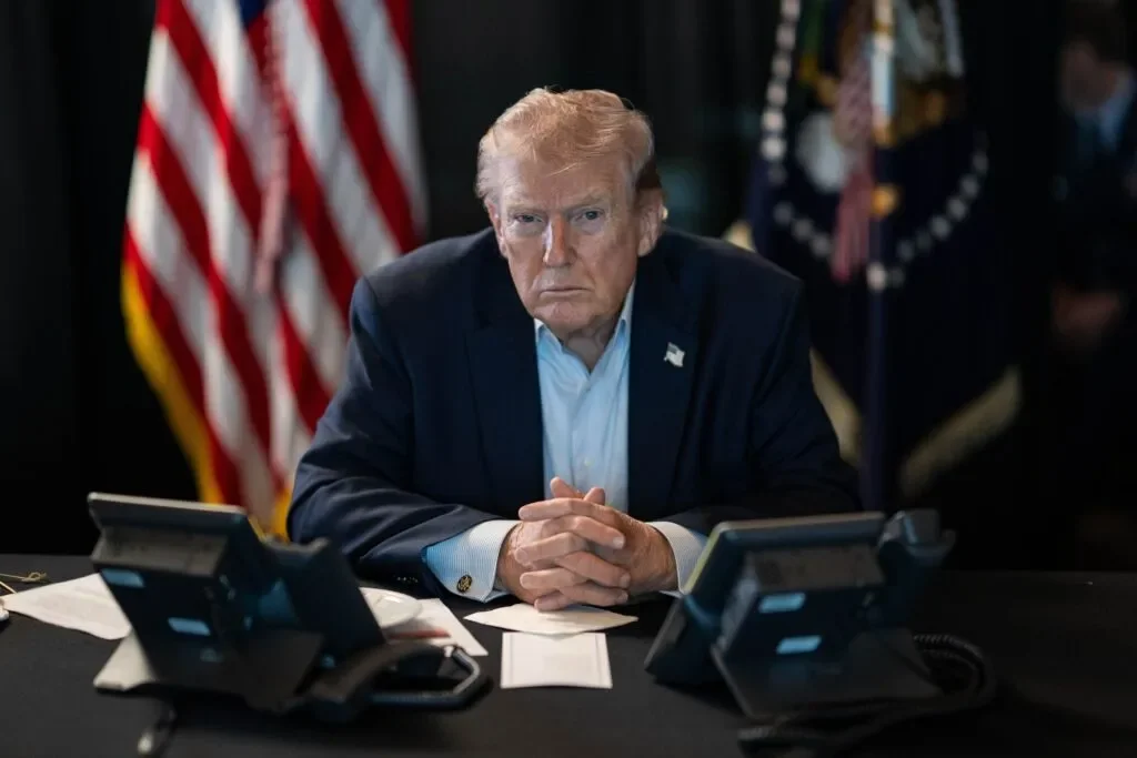 Trump: Iran strikes are just a love tap - 1