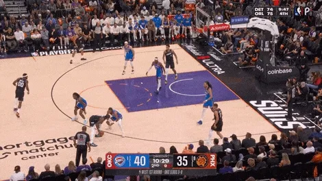 NBA playoff takeaways: Thunder roll to victory ove... - 1
