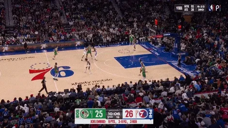 Follow live: 76ers, Celtics going back and forth i... - 2