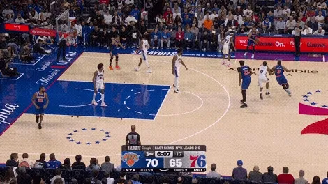 Brunson shuts door on 76ers as Knicks go up 3-0 - 1