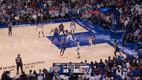 Brunson shuts door on 76ers as Knicks go up 3-0 - 4