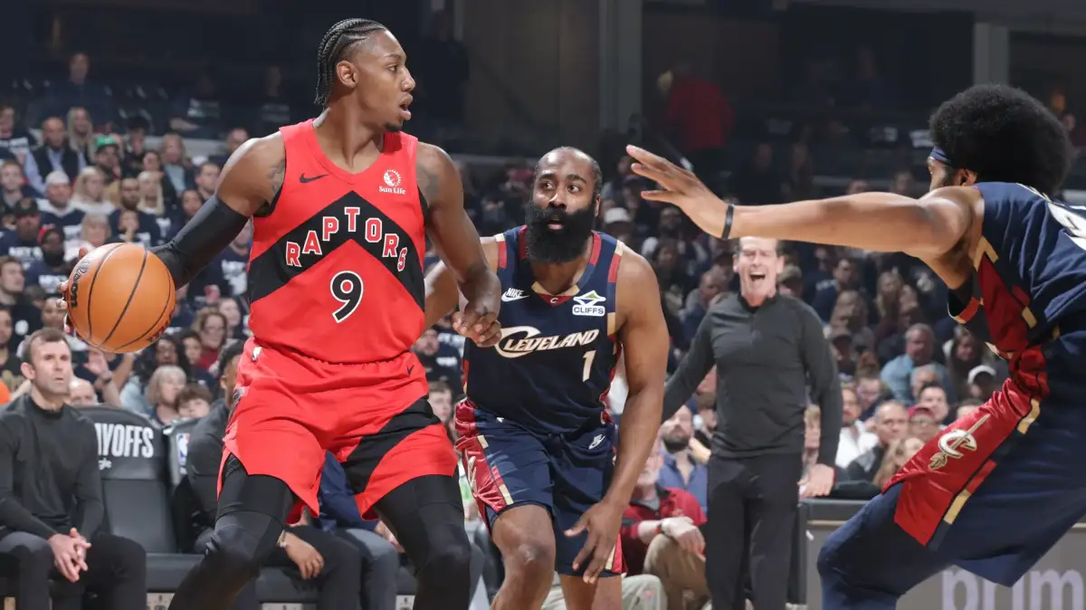 Follow live: Cavaliers host Raptors in Game 1 - 4