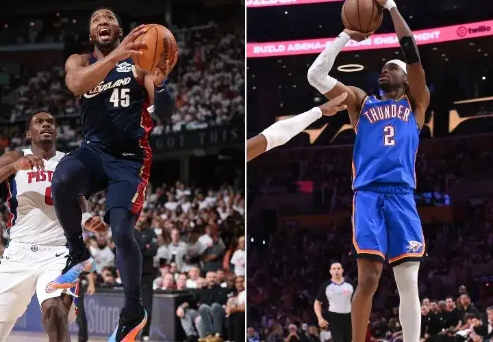 OKC escapes late L.A. charge to complete sweep - 1