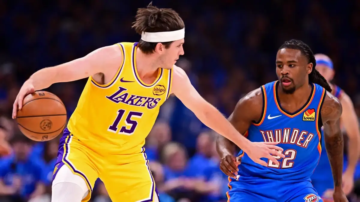 Follow live: Lakers, Thunder exchange buckets in t... - 1