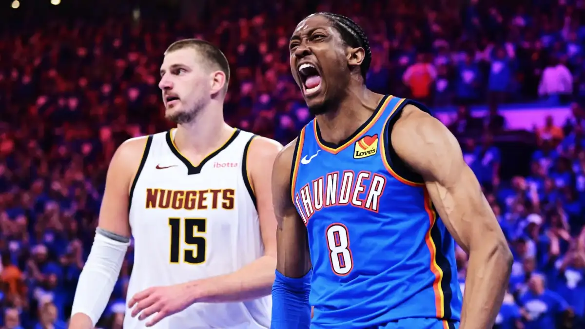 Nuggets win 11th straight, beating Thunder 127-107 in battle of reserves as playoffs approach - 3