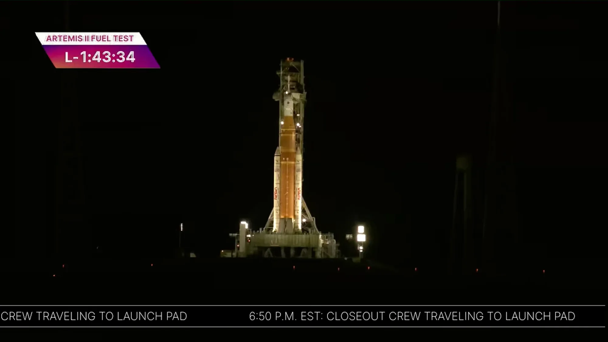NASA Conducts Successful Launchpad Test of the Massive Artemis Rocket - 3