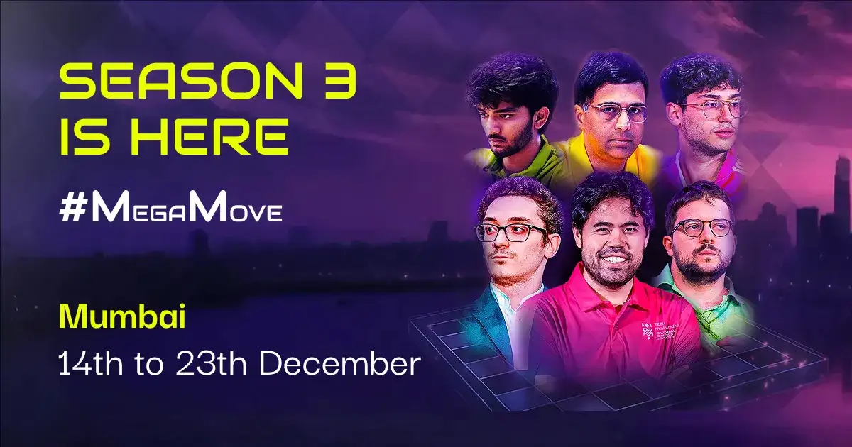Global Chess League stays in India - 2