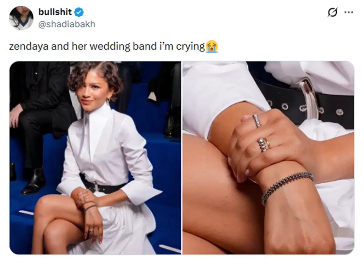 Zendaya and Tom Holland Secretly Married? New Jewellery Details Send Fans Wild - 3