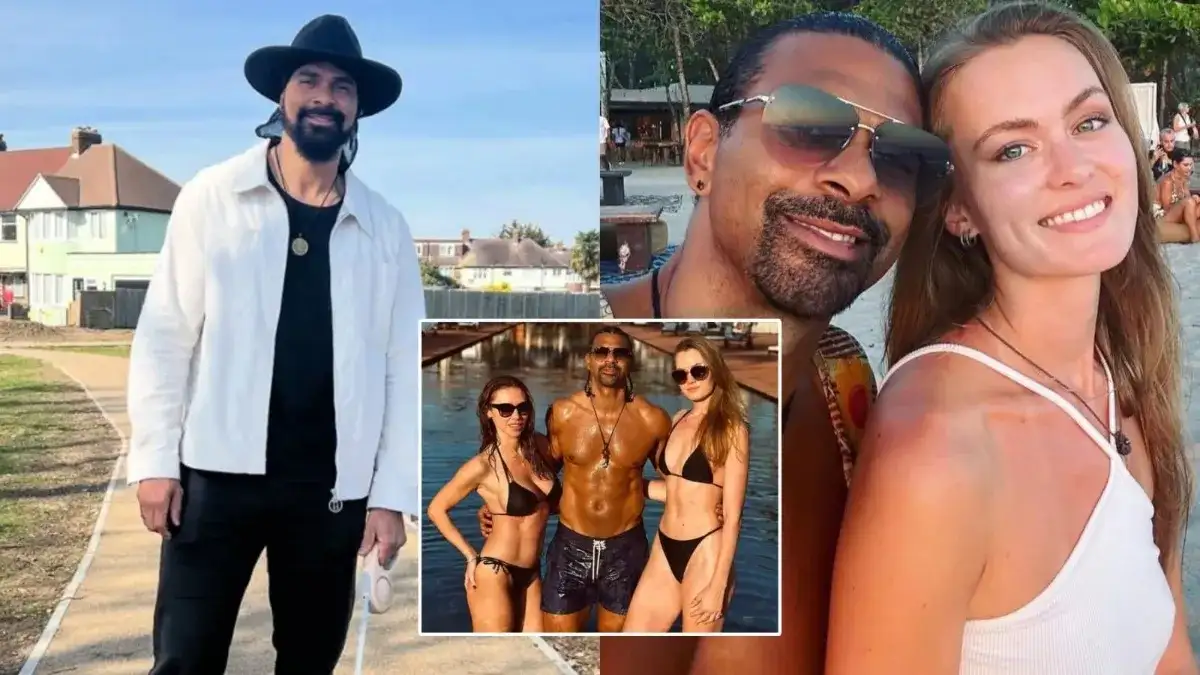 Scarlett Moffatt says David Haye is not in the I'm A Celeb WhatsApp chat after his disgusting comments about 'ugly bird syndrome' - as his girlfriend's reaction is 'revealed' - 3