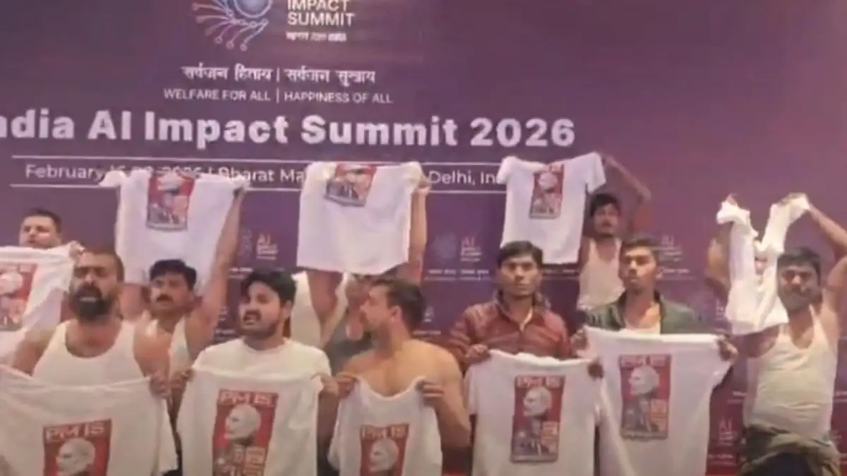 AI Summit protest: Delhi Police registers case under various sections, including criminal conspiracy, against IYC workers - 1