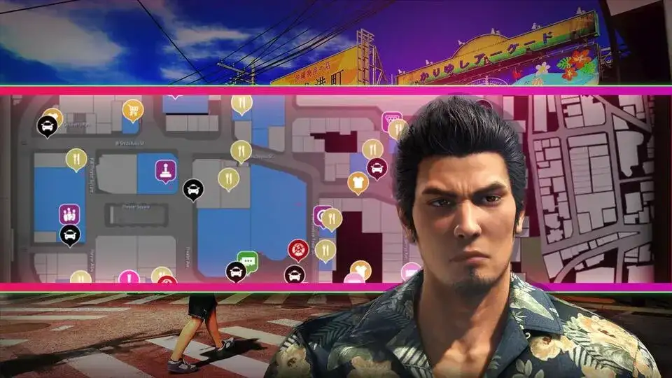 Yakuza Kiwami 3 interactive maps - 1