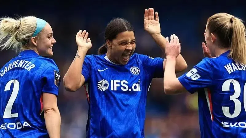 Sam Kerr ends glorious Chelsea career with record-equalling goal - 4