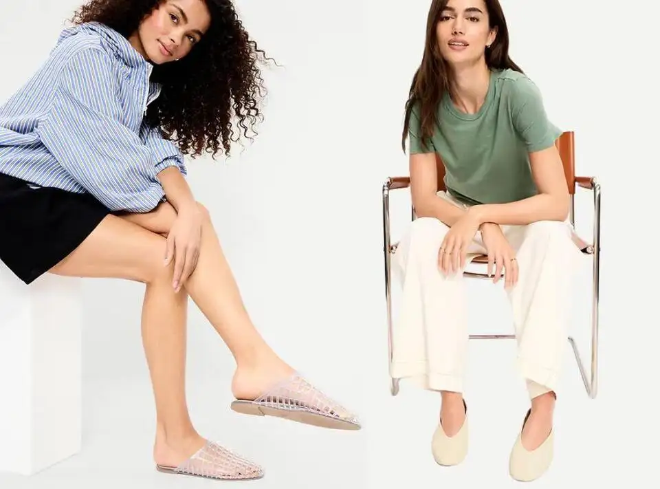 Old Navy TikTok-Viral Shoes on Memorial Day Sale: Glove Flats, Jellies - 3